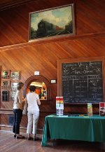 Womens Waiting Room in the Historic Northern Pacific Depot at the NW Ry Museum